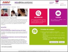 Illustration L'ANAP lance sa nouvelle plateforme « Hôpital Numérique»